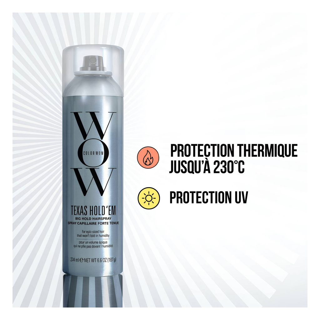 Color Wow - Texas Hold'em - Laque fixation extra forte - 234 ML