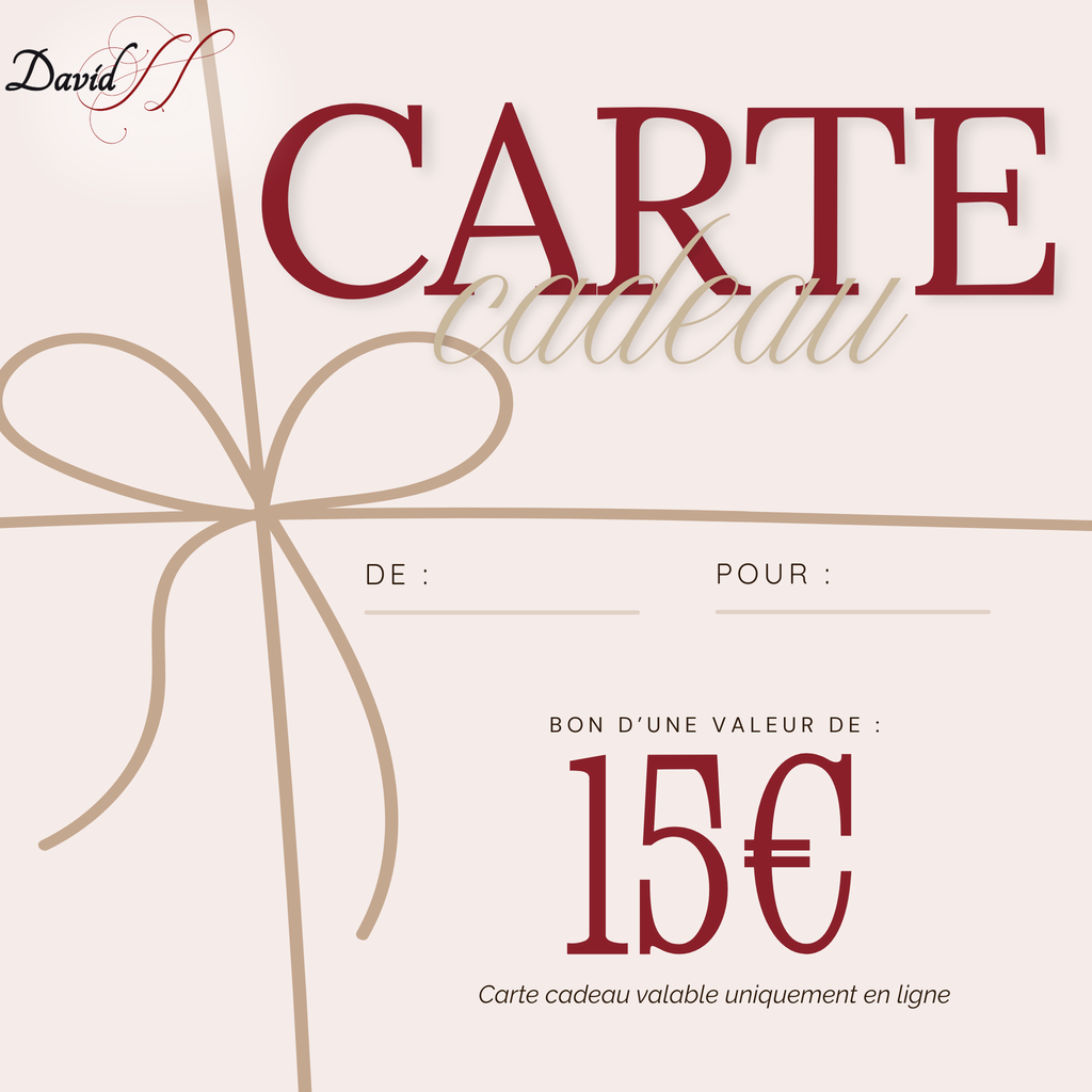 Carte cadeau David H