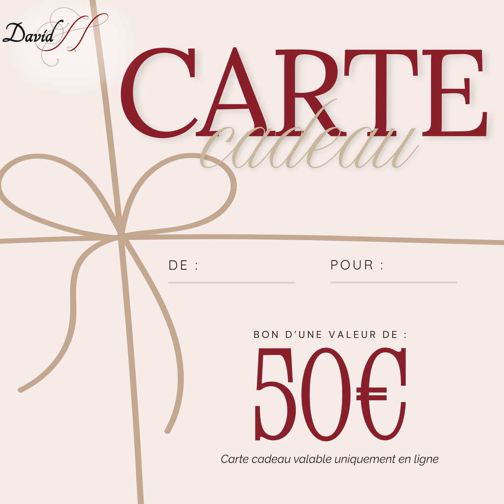Carte cadeau David H