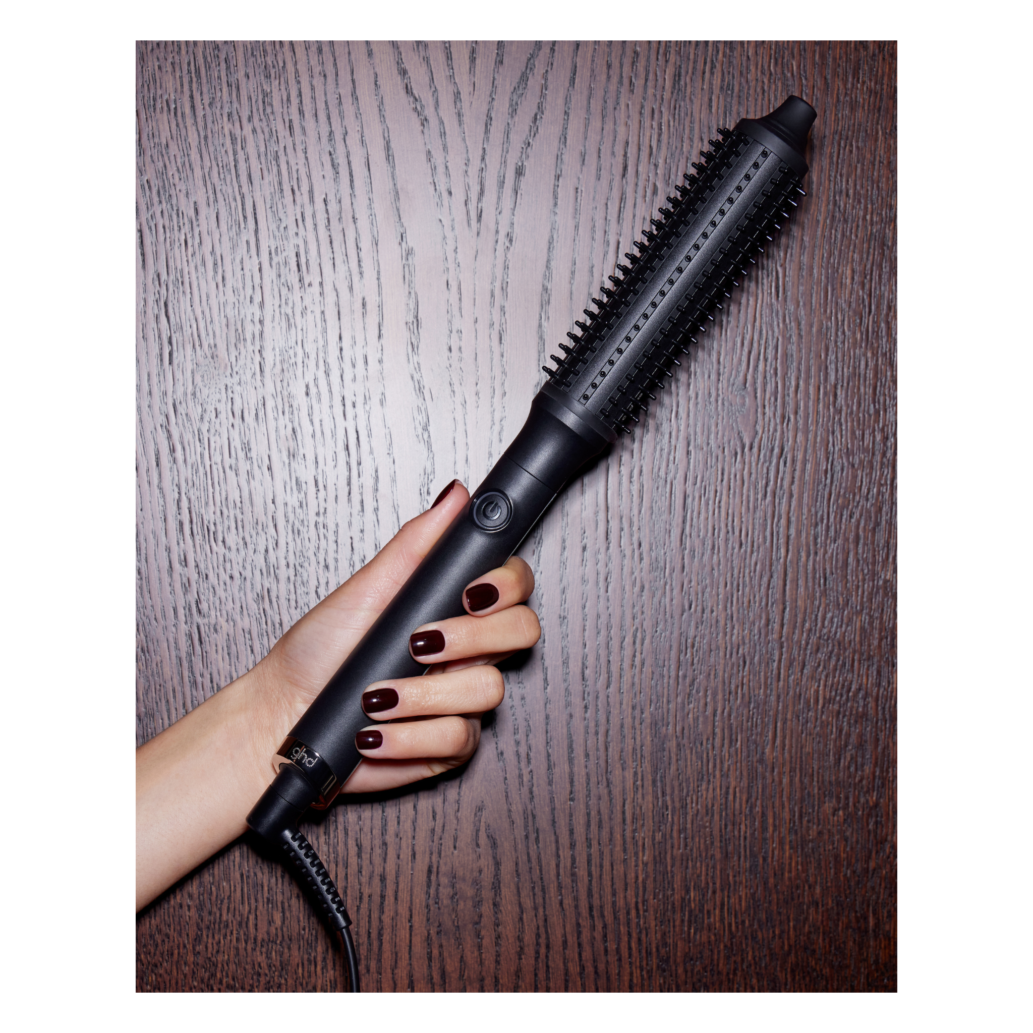 GHD - Brosse chauffante Rise noire