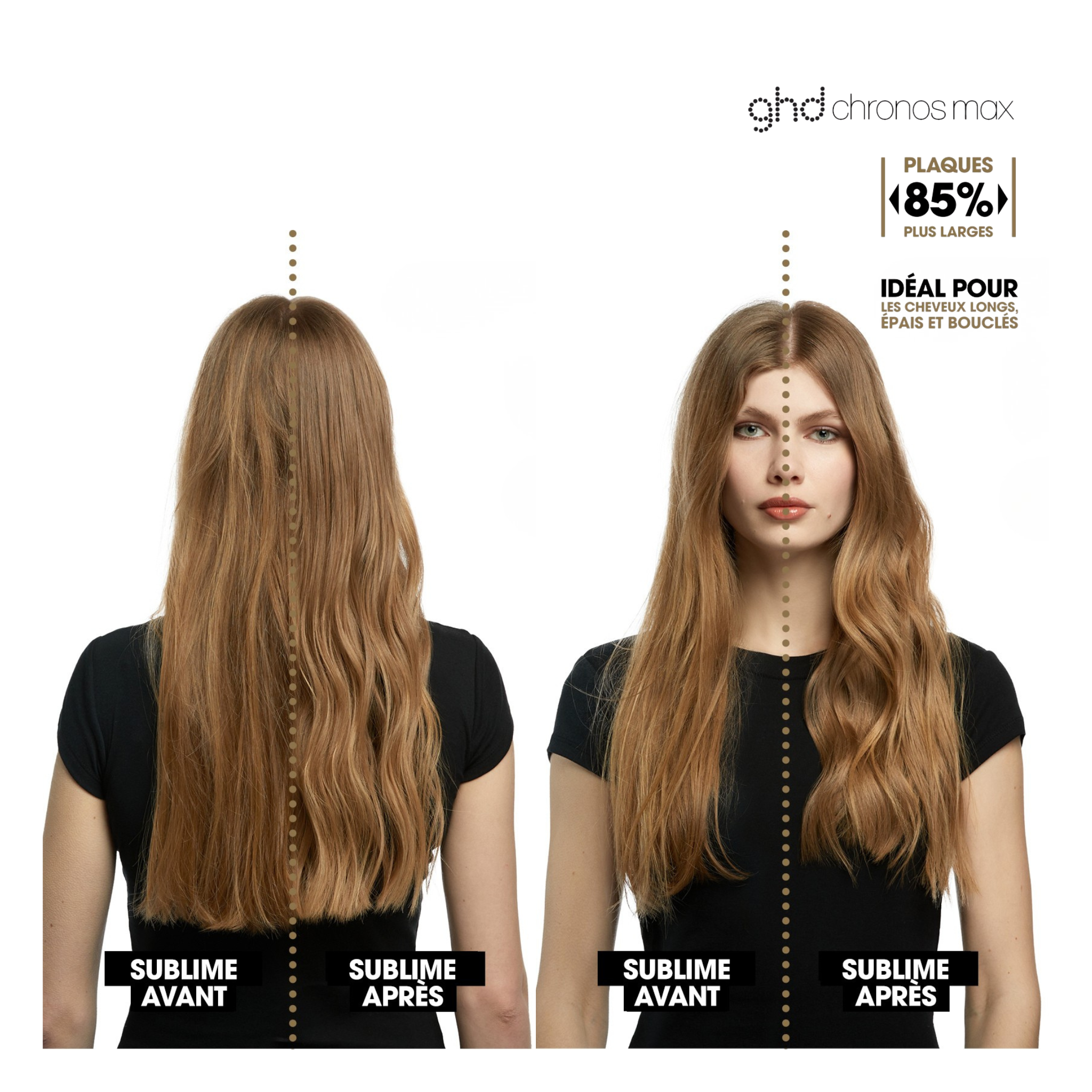 GHD - Chronos Max - Lisseur blanc