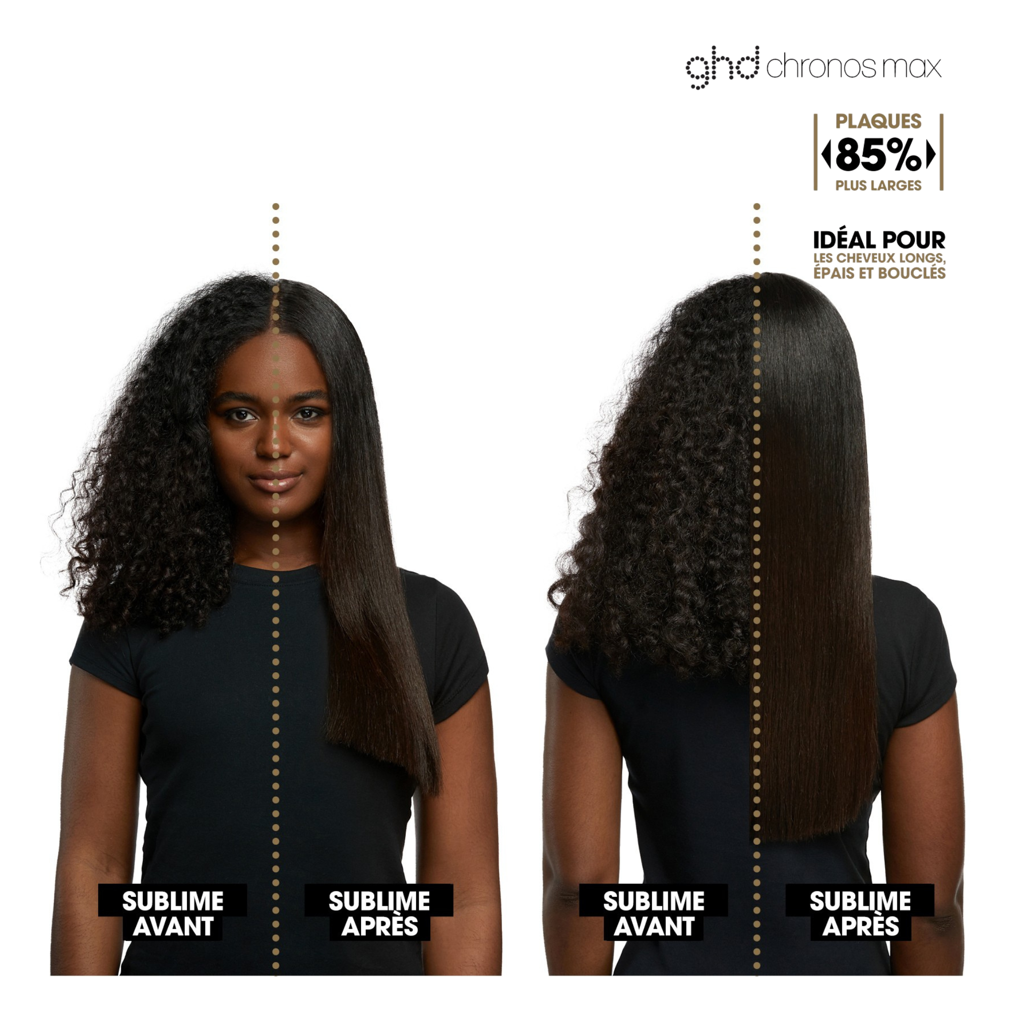 GHD - Chronos Max - Lisseur blanc