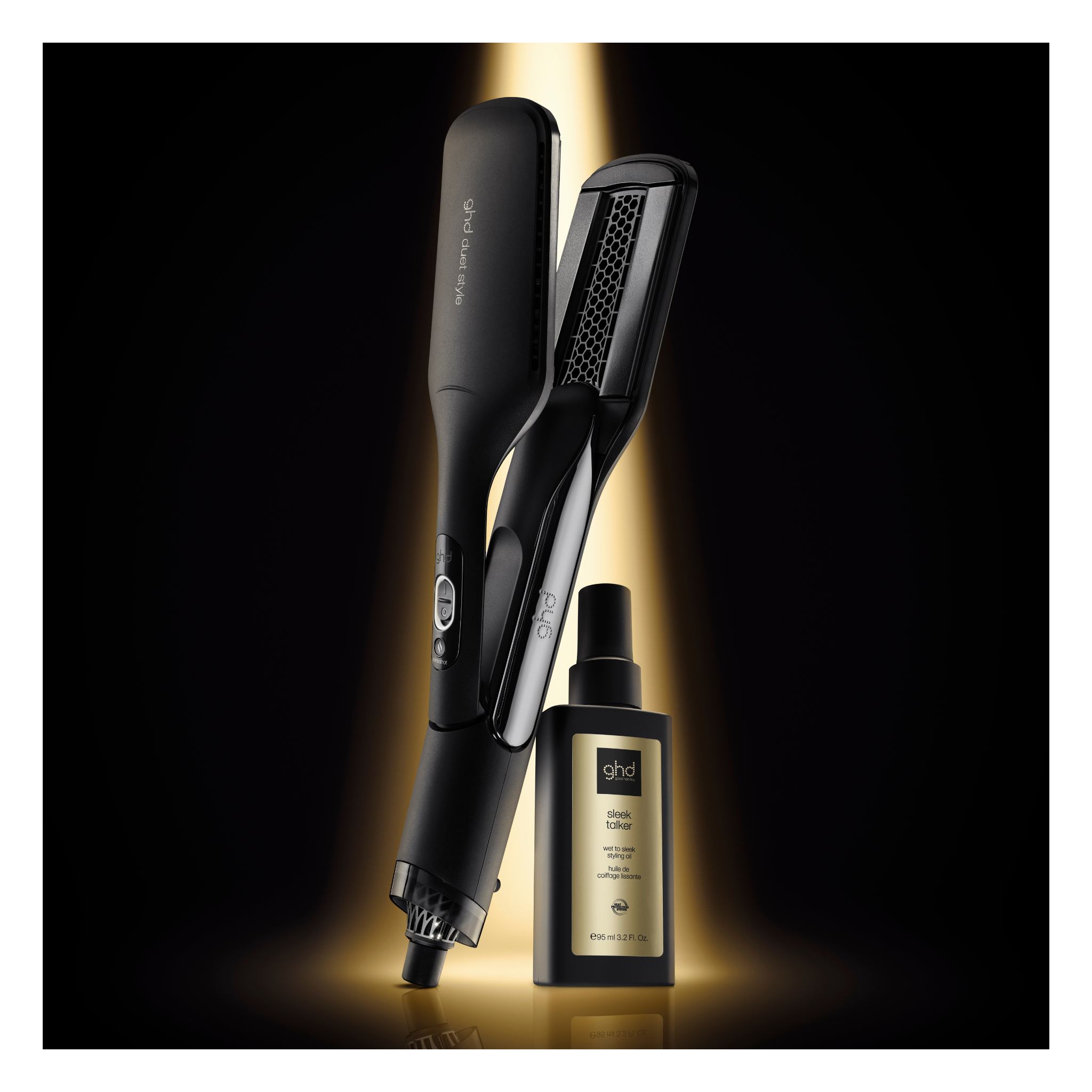 GHD - Duet 2 en 1 - Duet Style noir GHD