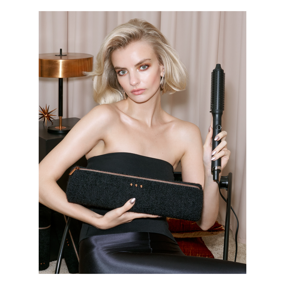 GHD - Rise - Collection Cashmere noir