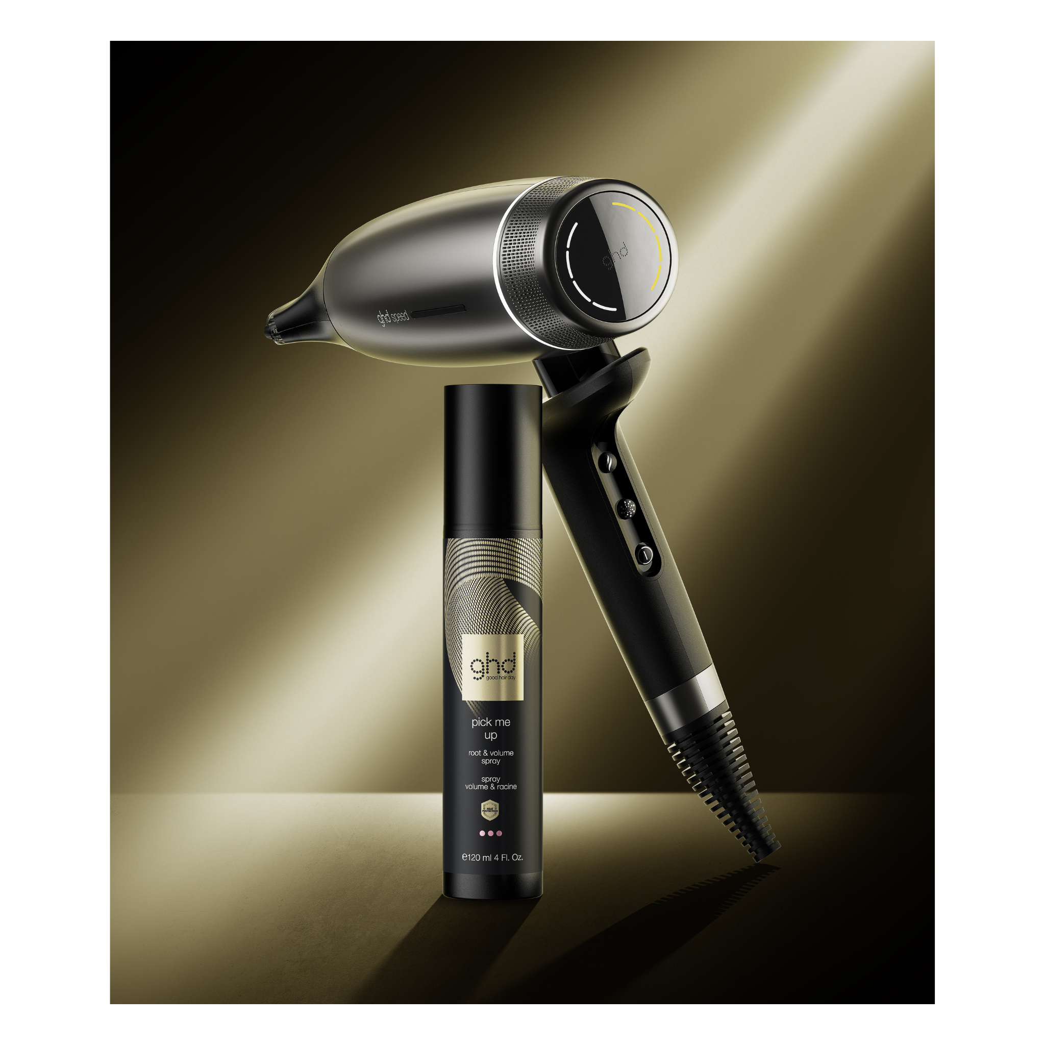 GHD - Speed - Sèche-cheveux ultra rapide noir métallique