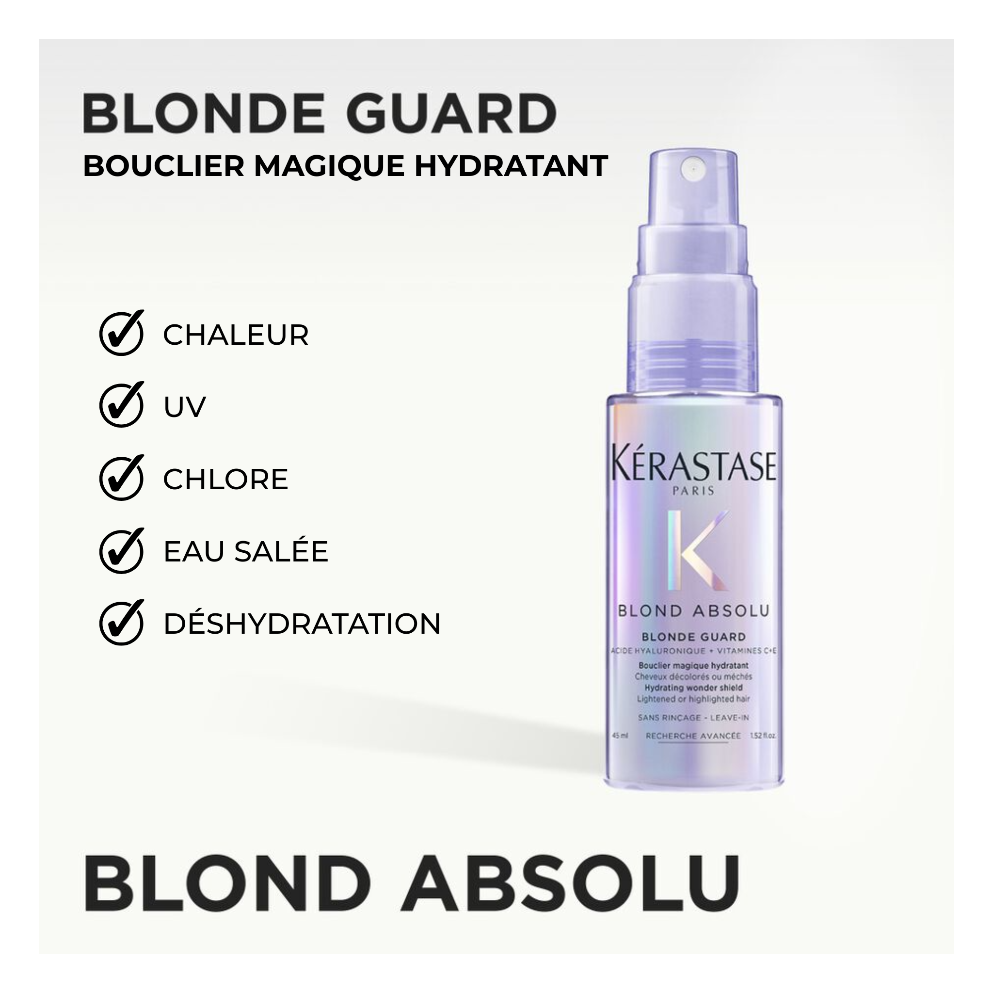 Kérastase - Blond Absolu - Spray blonde guard protecteur - 45 ML