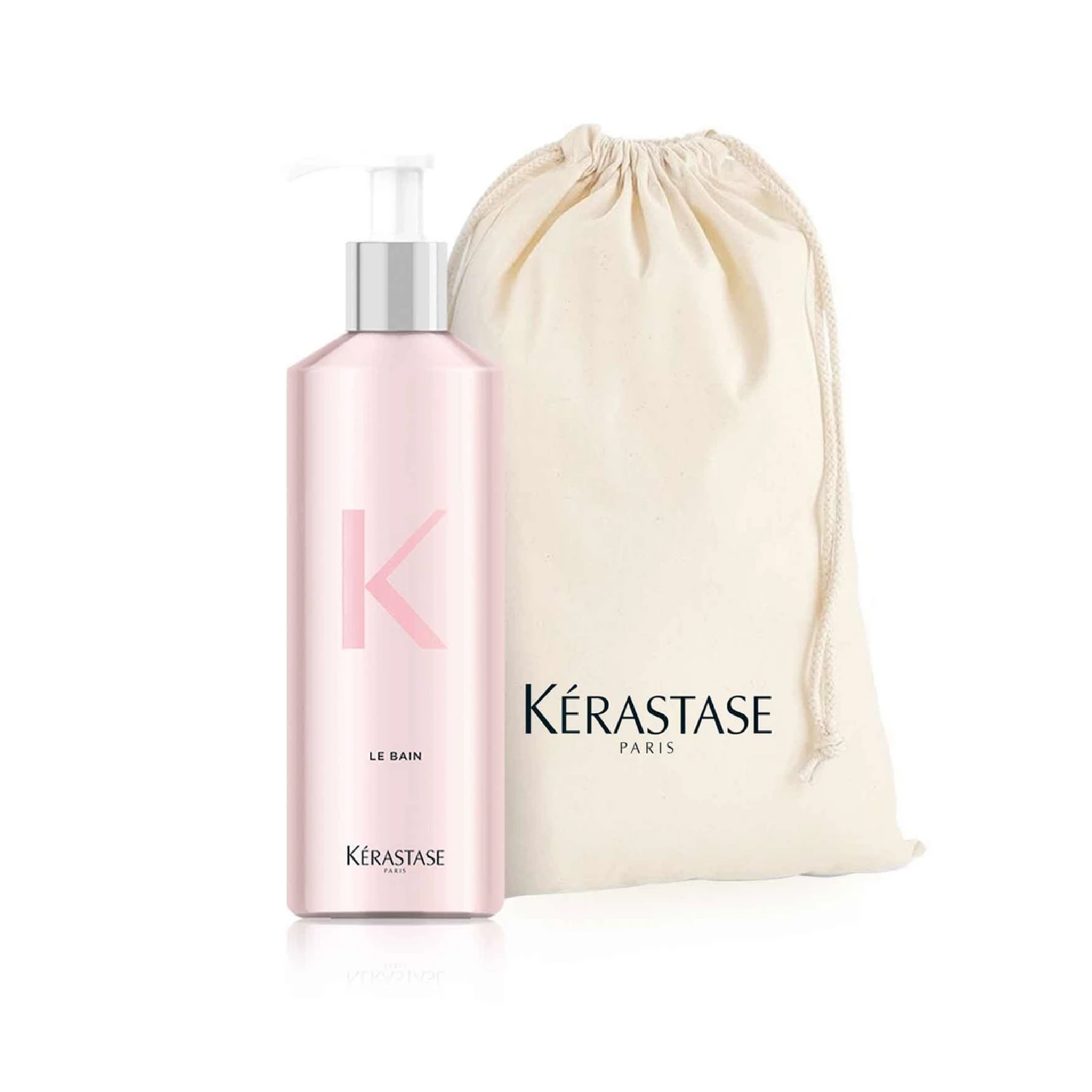 Kérastase - Bouteille aluminium rechargeable - 250 ML - Flacon vide.