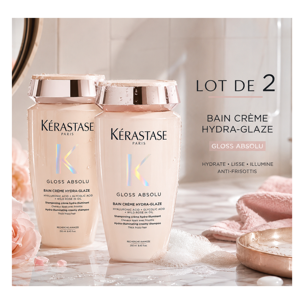 Kérastase - Gloss Absolu - DUO Bain hydra glaze - 2 x 205 ML