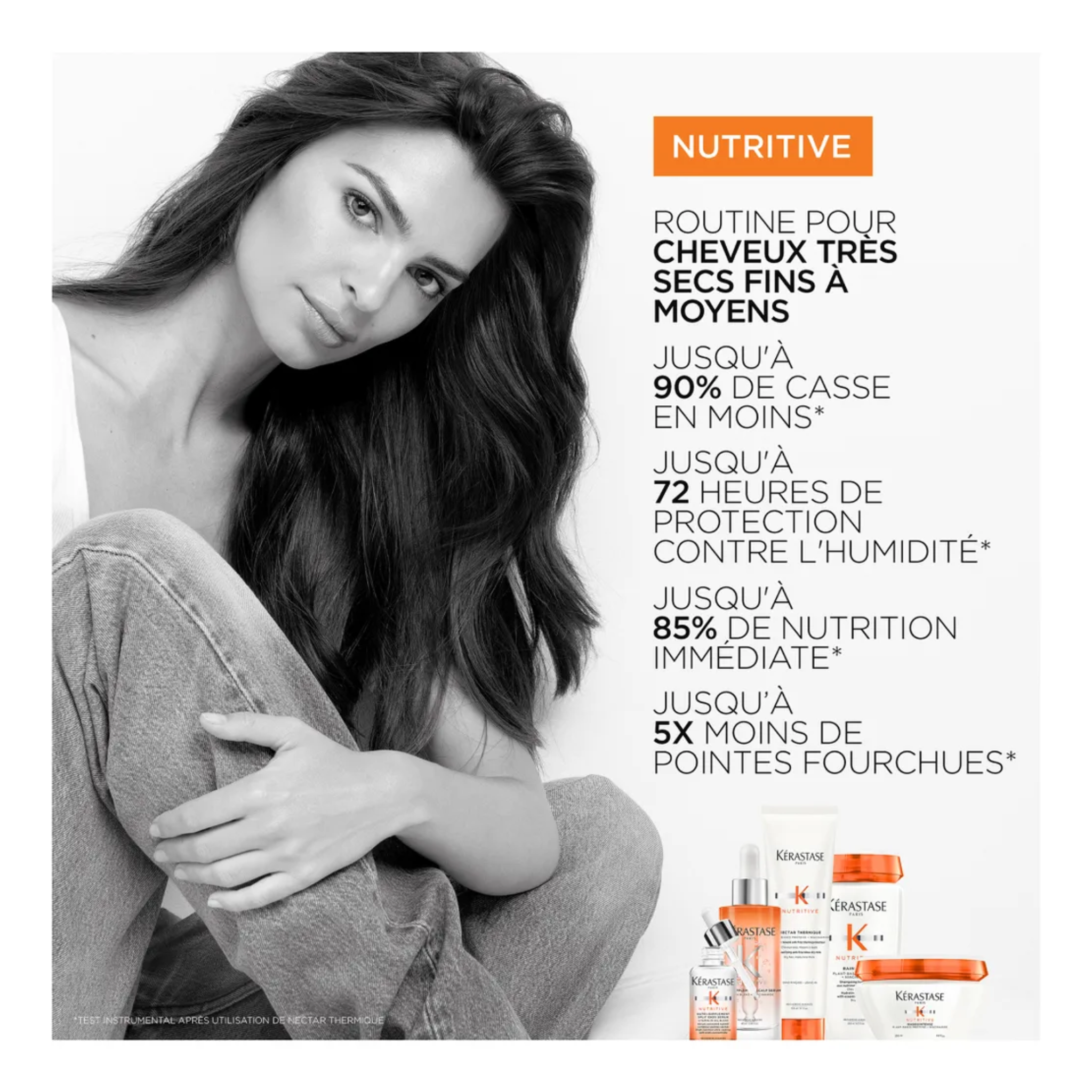 Kérastase - Nutritive – Duo Nutritive Sérum 8H Magic Night + Bain Satin Riche