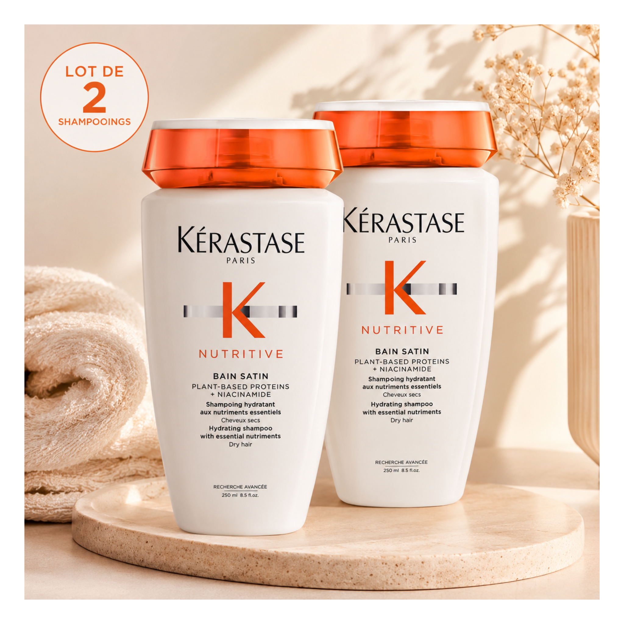 Kérastase - Nutritive - DUO Bain satin - 2 x 250 ML