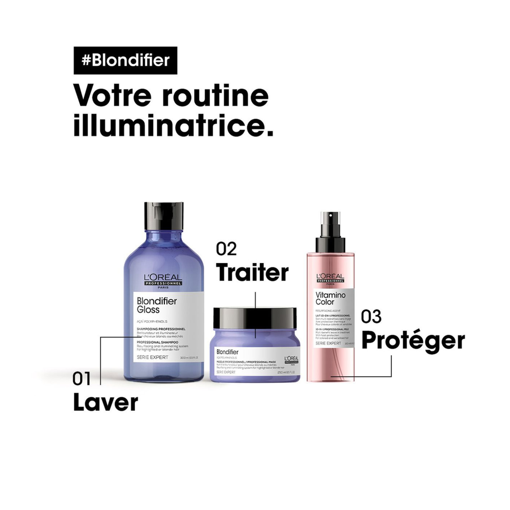 L'Oréal Professionnel - Gloss Blondifier - Shampoing - 300 ML L'OREAL PROFESSIONNEL