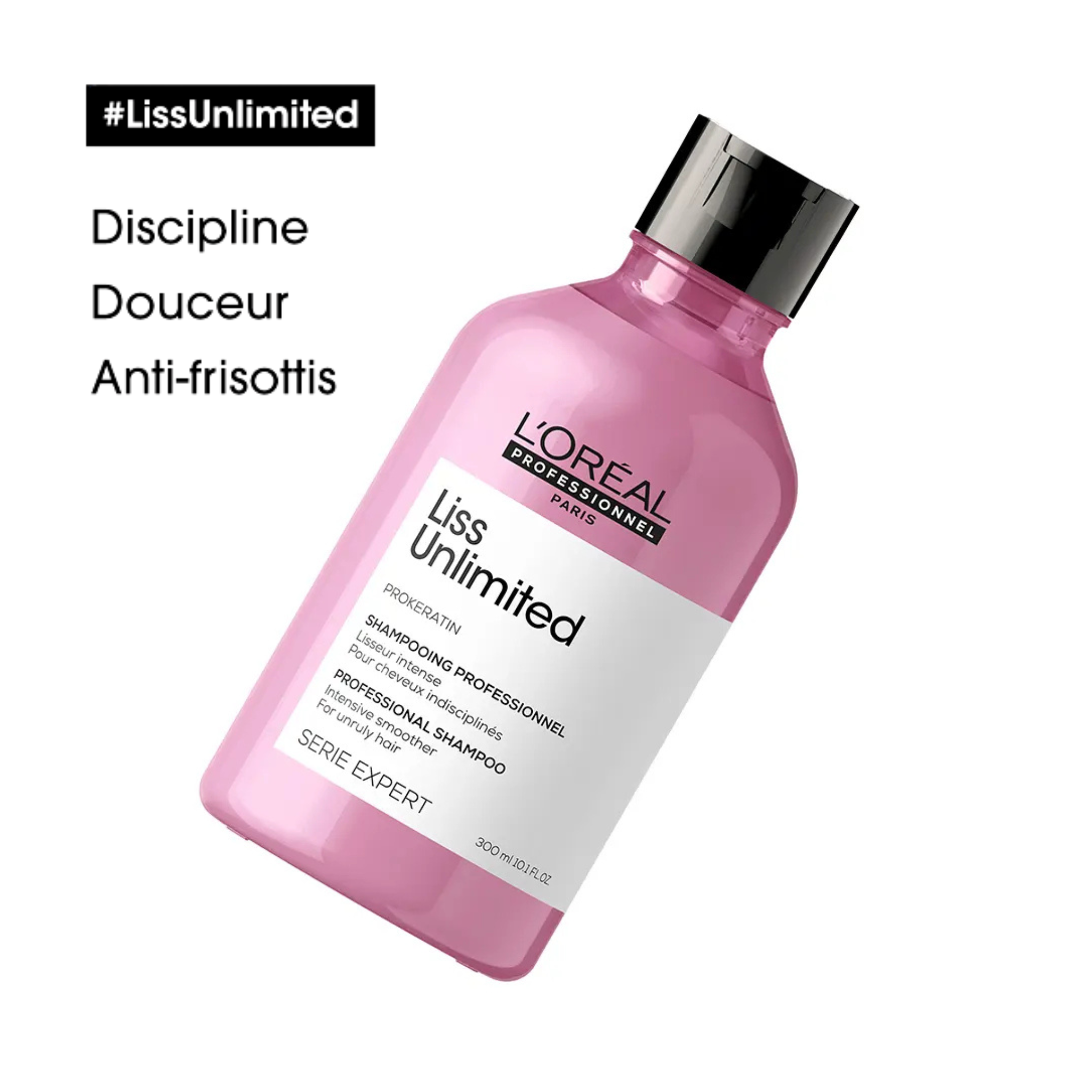 L'Oréal Professionnel - Liss Unlimited - Shampoing - 300 ML L'OREAL PROFESSIONNEL