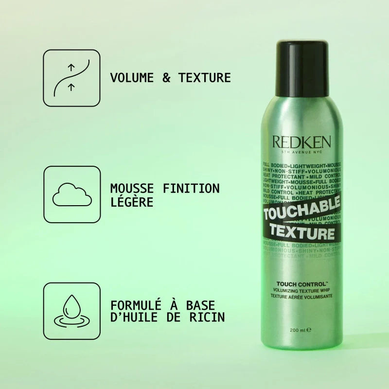 Redken - Touch Control - Texture aérée volumisante - 200 ml REDKEN