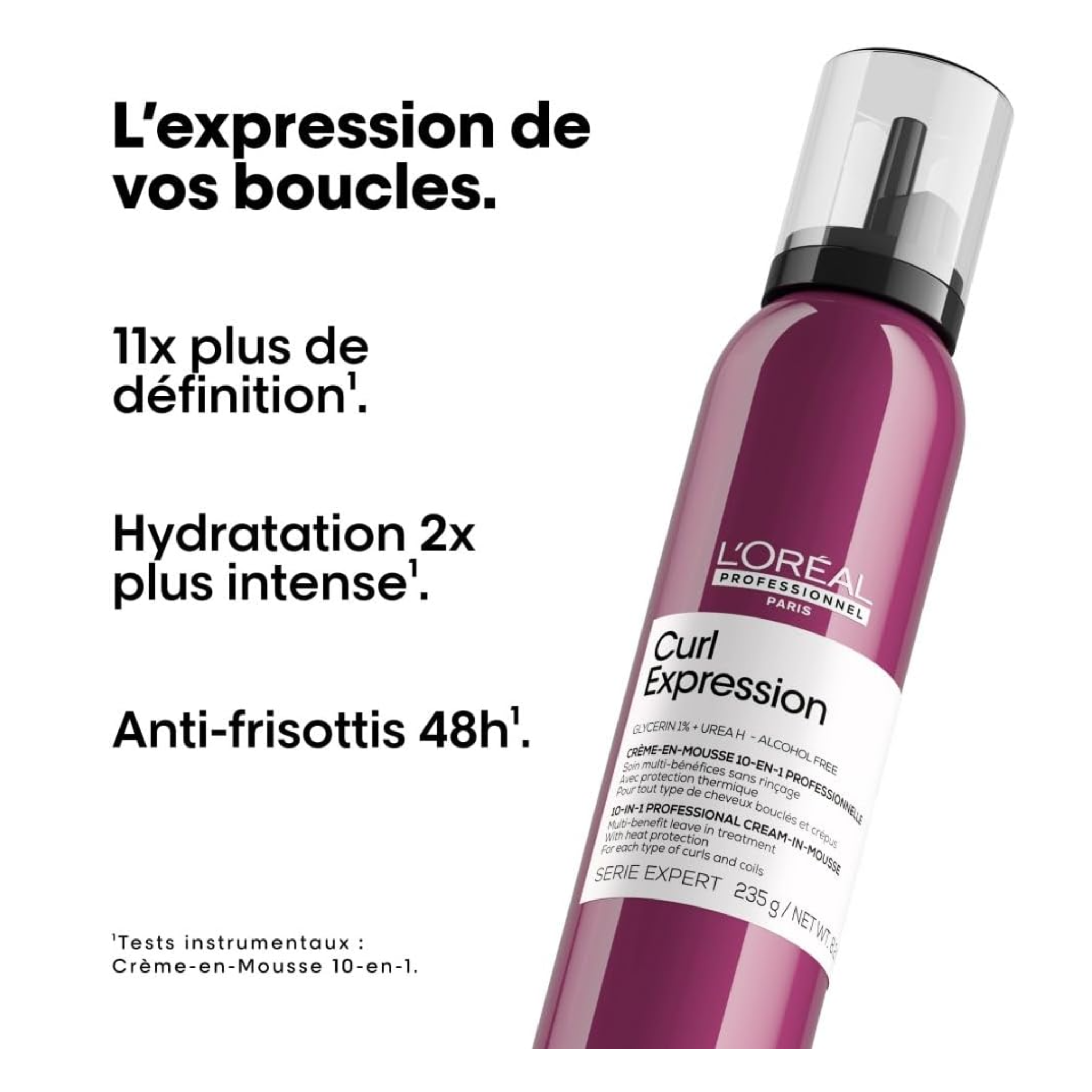 L'Oréal Professionnel - Curl Expression - Crème mousse 10 en 1 - 230 ML L'OREAL PROFESSIONNEL