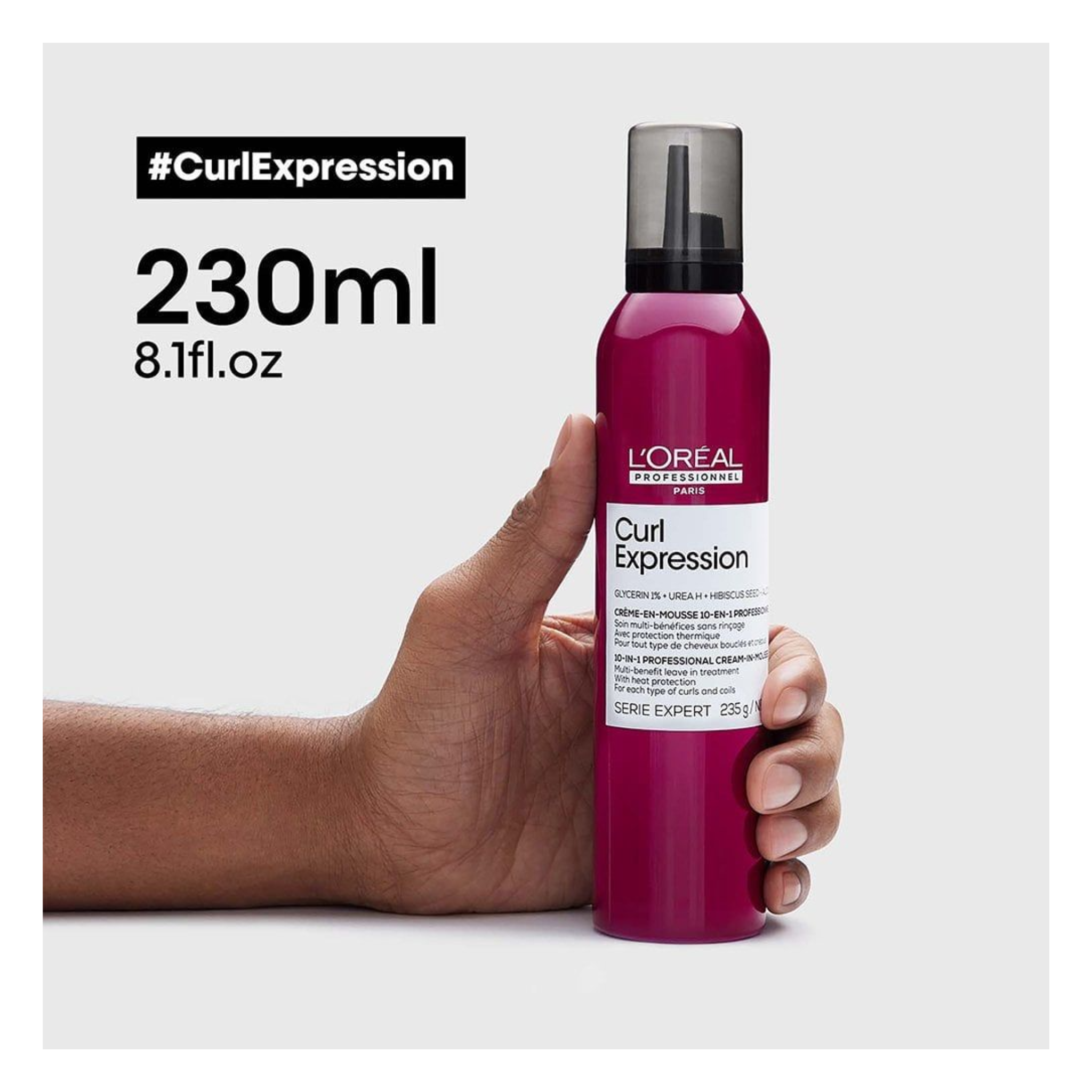 L'Oréal Professionnel - Curl Expression - Crème mousse 10 en 1 - 230 ML L'OREAL PROFESSIONNEL