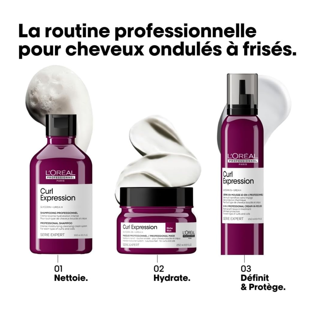 L'Oréal Professionnel - Curl Expression - Crème mousse 10 en 1 - 230 ML L'OREAL PROFESSIONNEL
