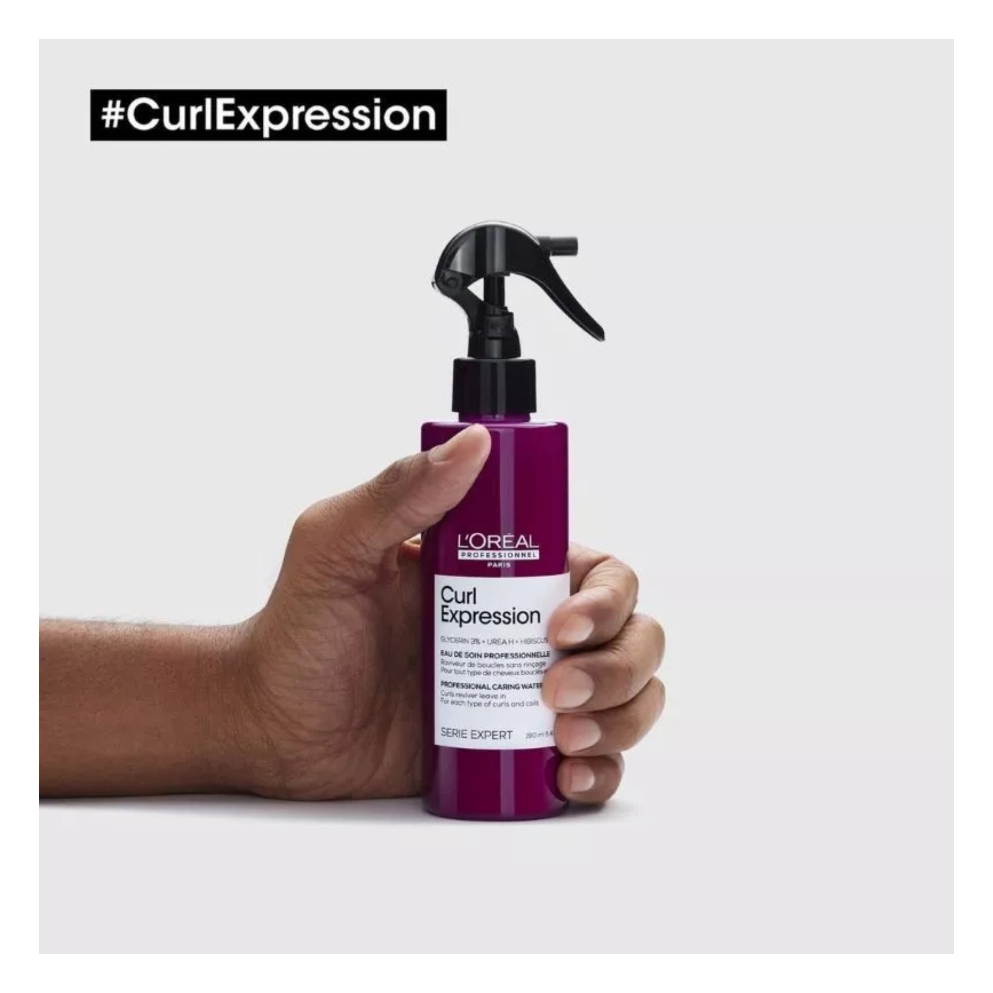 L'Oréal Professionnel - Curl Expression - Spray eau de soin - 190 ML L'OREAL PROFESSIONNEL