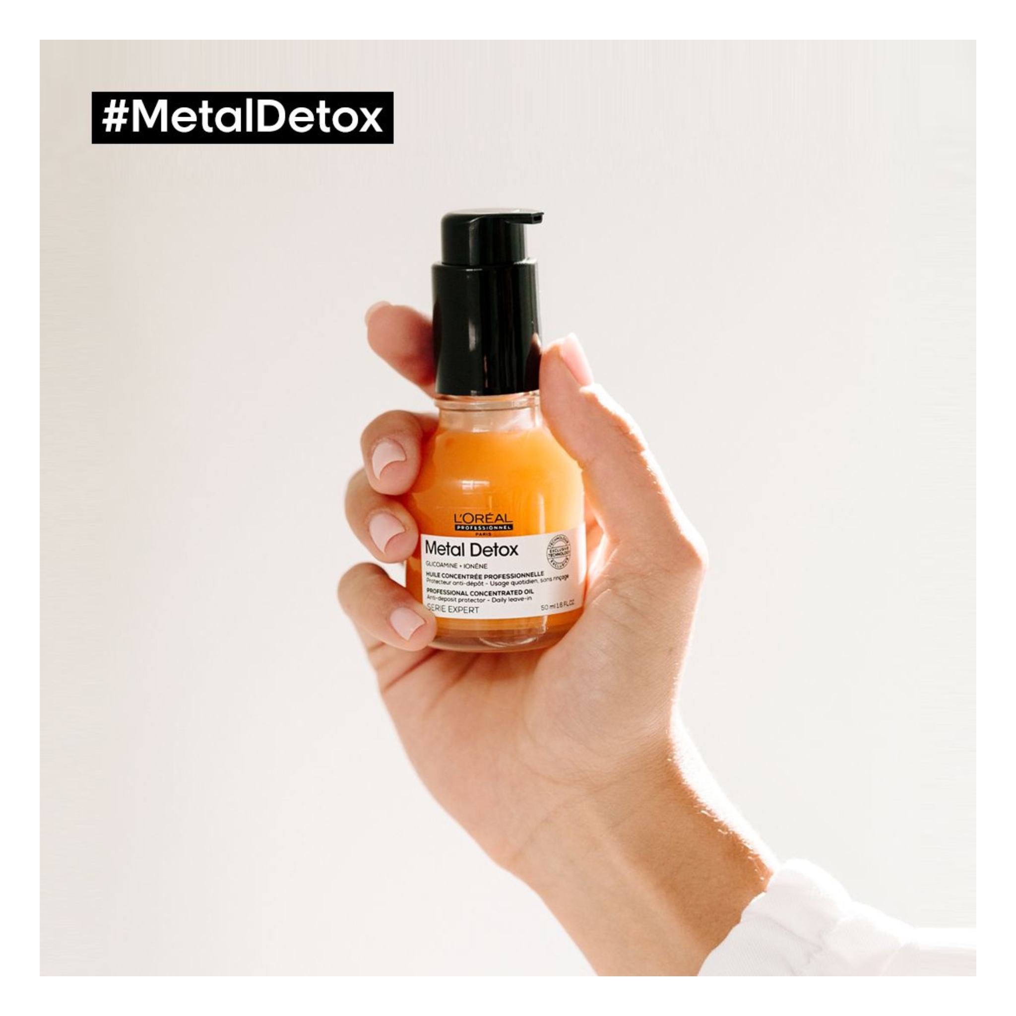 L'Oréal Professionnel - Metal Detox - Huile professionnelle - 50 ML L'OREAL PROFESSIONNEL