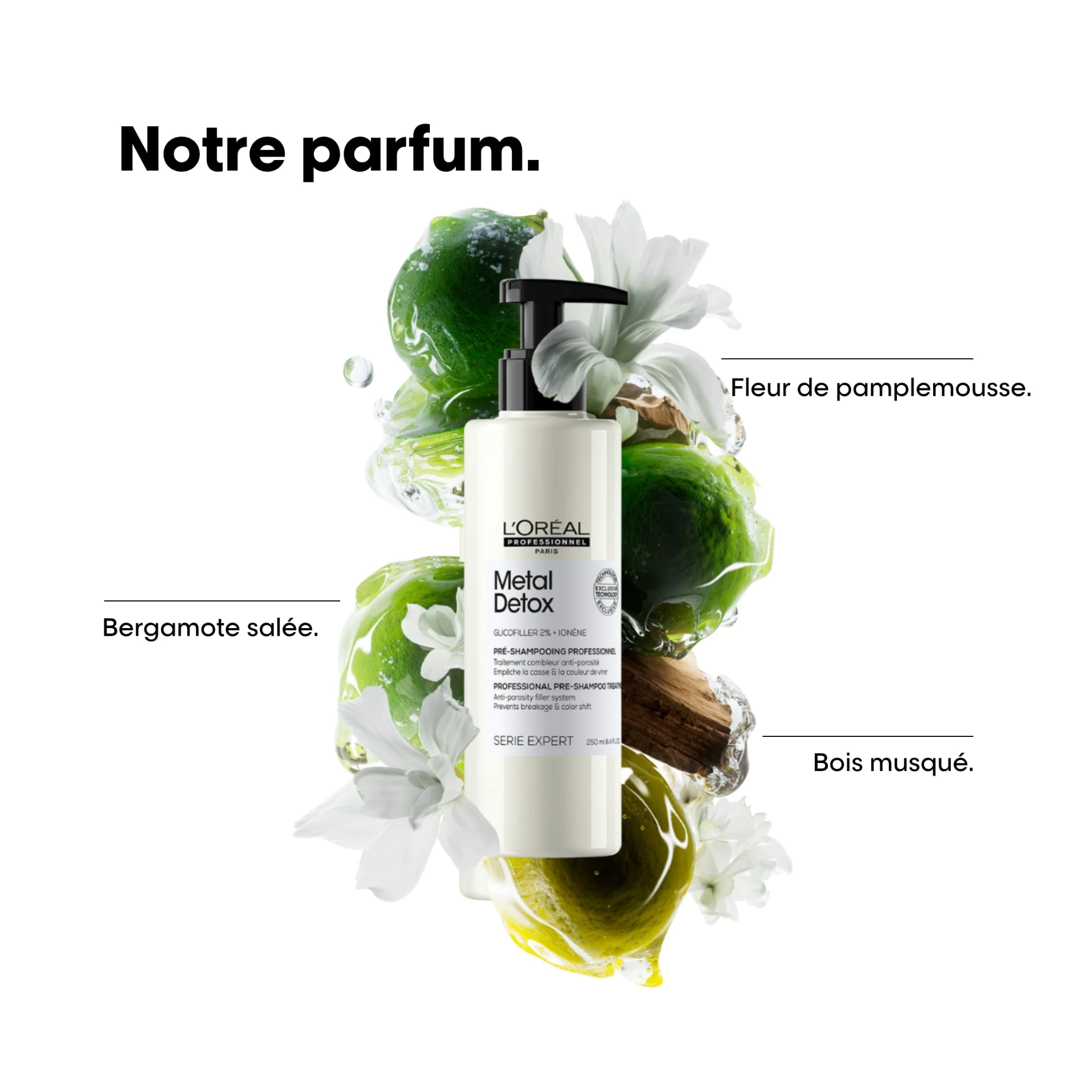 L'Oréal Professionnel - Metal Detox - Pré-shampoing - 250 ML L'OREAL PROFESSIONNEL