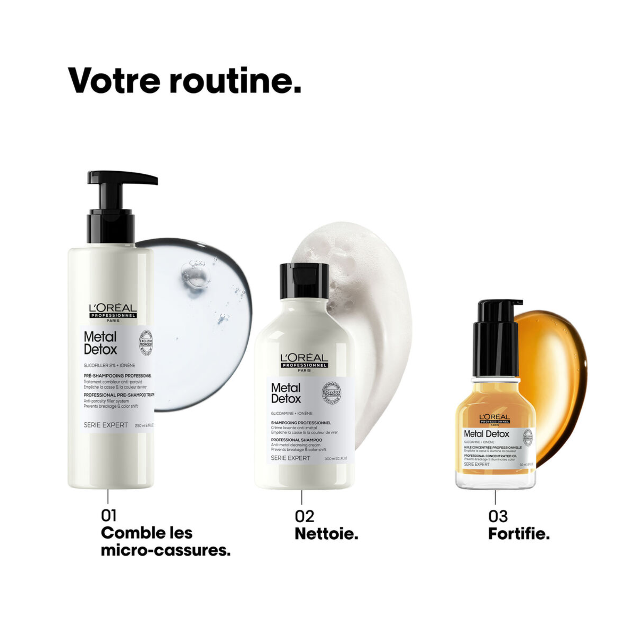 L'Oréal Professionnel - Metal Detox - Pré-shampoing - 250 ML L'OREAL PROFESSIONNEL