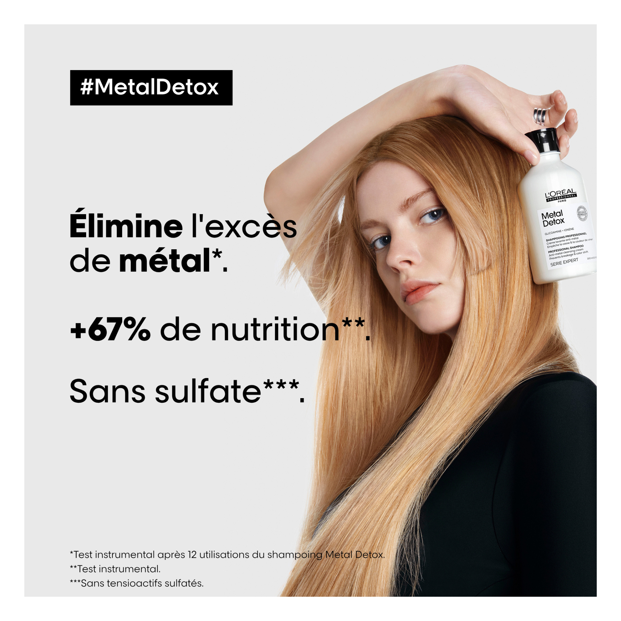 L'Oréal Professionnel - Metal Detox - Shampoing - 500 ML L'OREAL PROFESSIONNEL