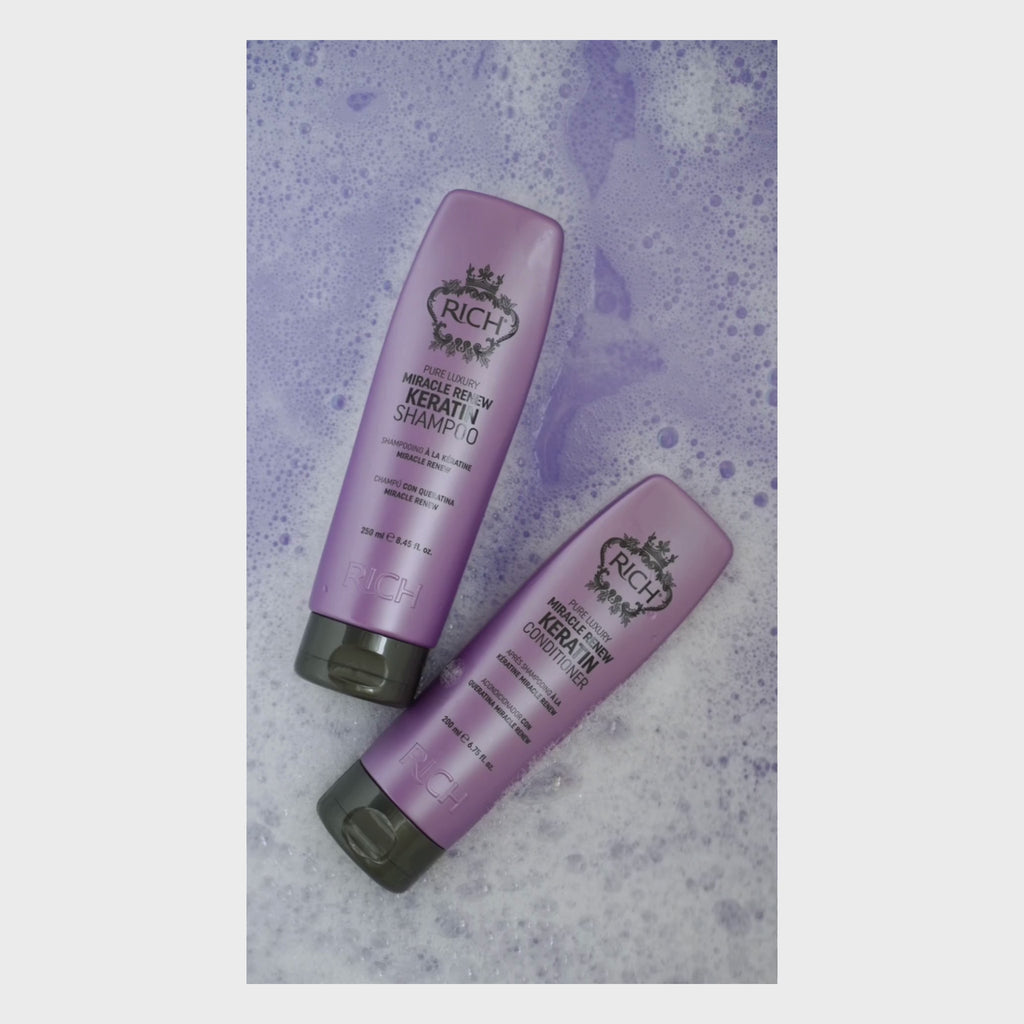 Rich Hair Care - Miracle Renew Keratin - Shampoing à la kératine - 250 ML