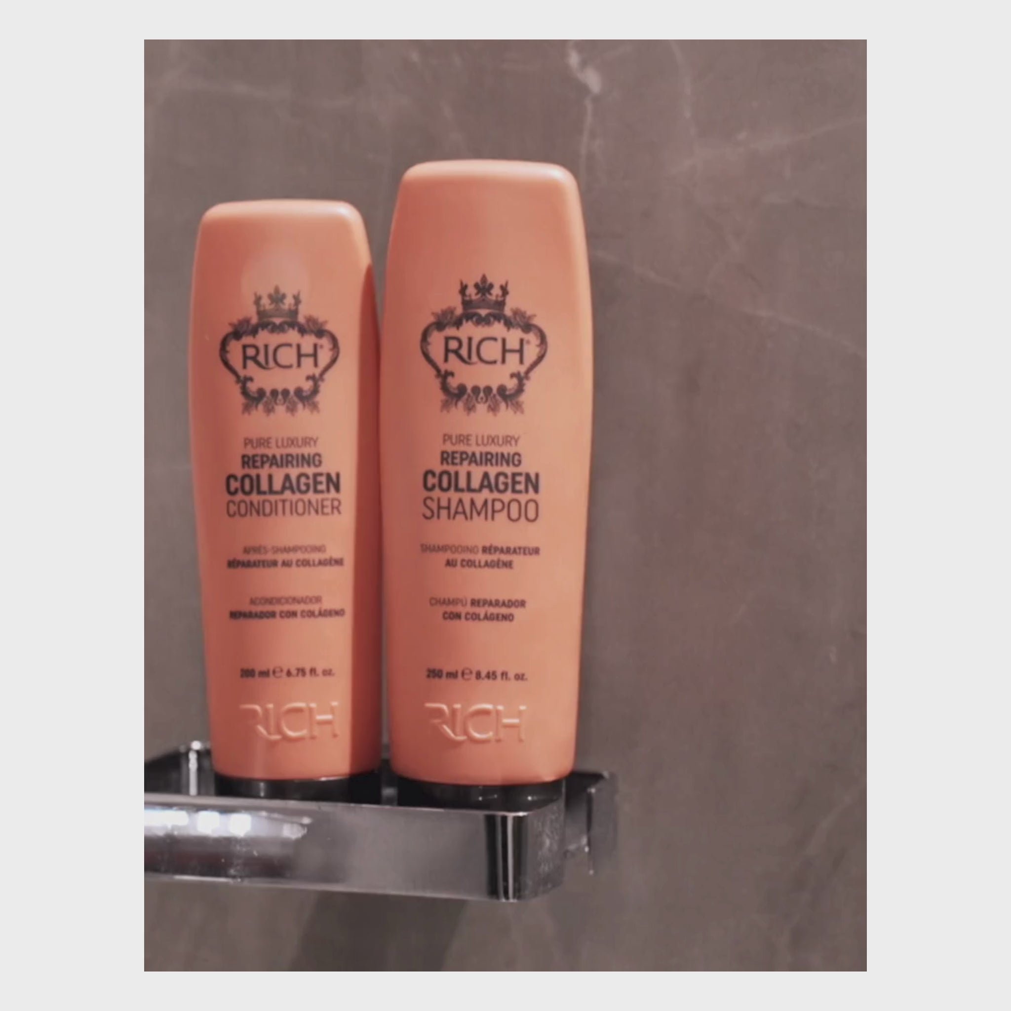 Rich Hair Care - Repairing Collagen - Shampoing réparateur au collagène - 250 ML