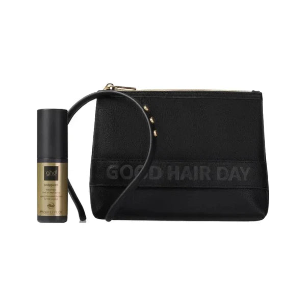 GHD - TROUSSE COIFFAGE - NOIRE CUIR