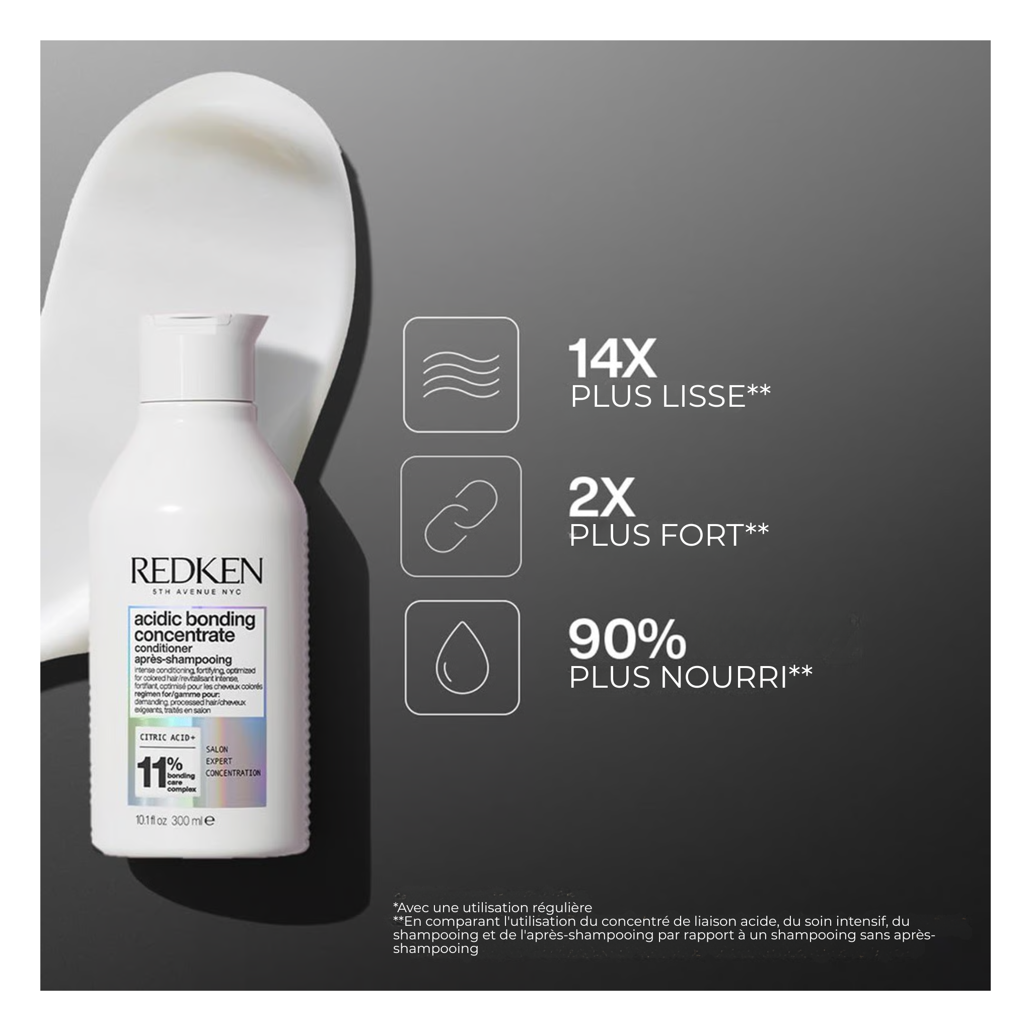 Redken - Acidic Bonding Concentrate - Après-shampoing - 300 ML