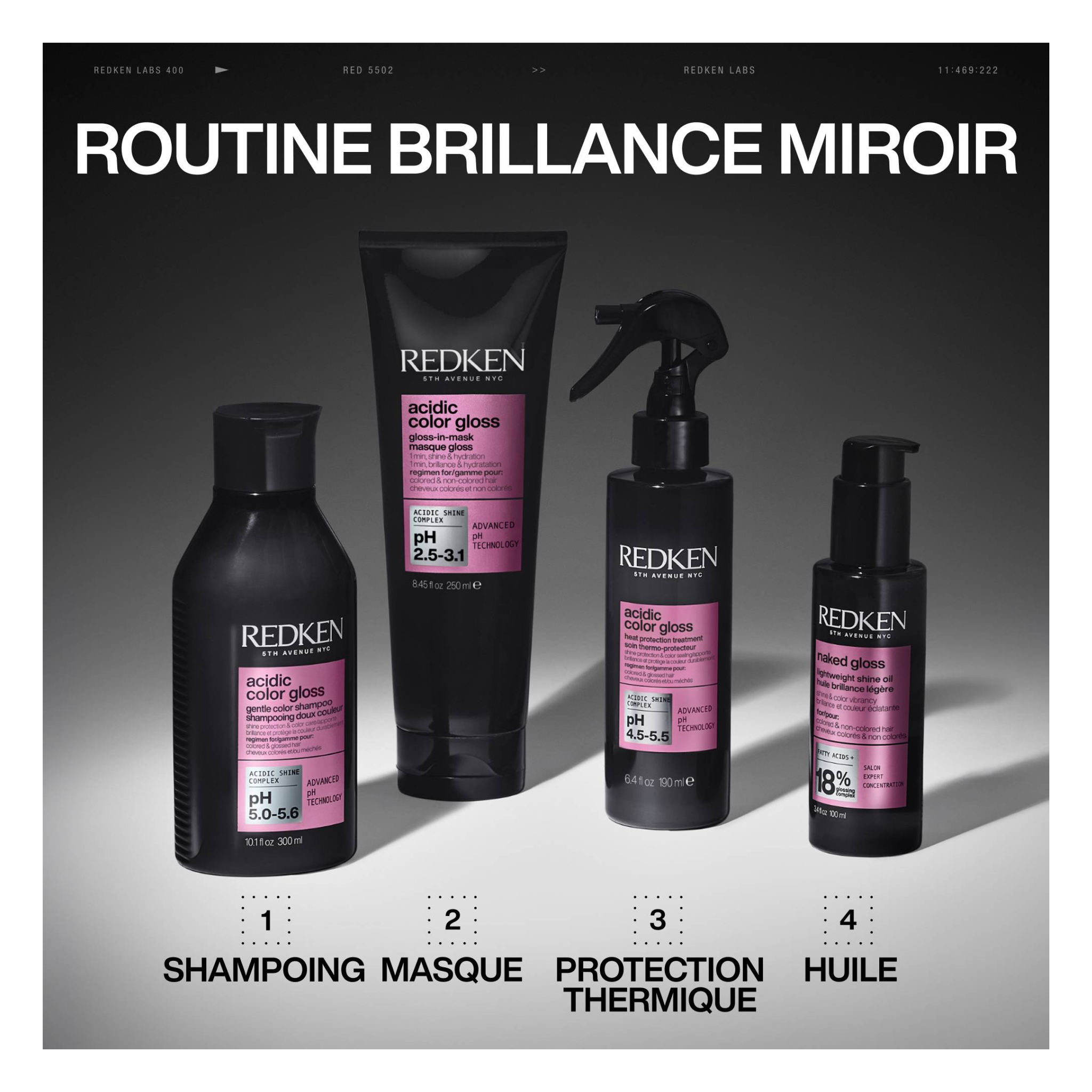 Redken - Acidic Color Gloss - Soin thermo-protecteur - 45 ML