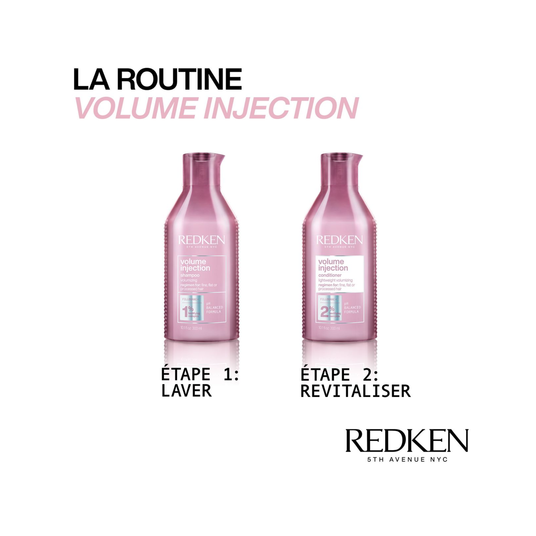 Redken - Volume Injection - Shampoing - 300 ML