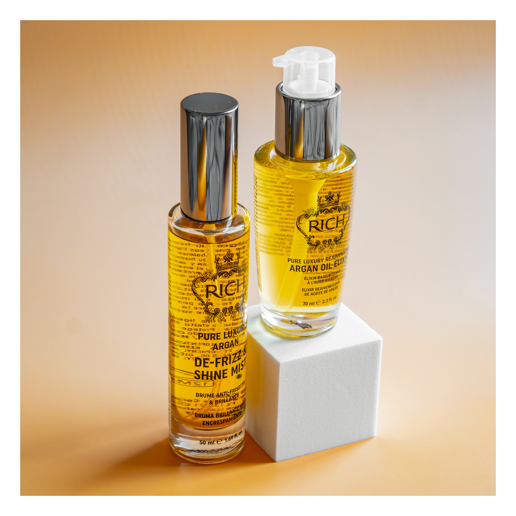 Rich Hair Care - Rejuvenating argan oil elixir - Elixir rajeunissant à l'huile d'argan - 70 ML RICH HAIR CARE