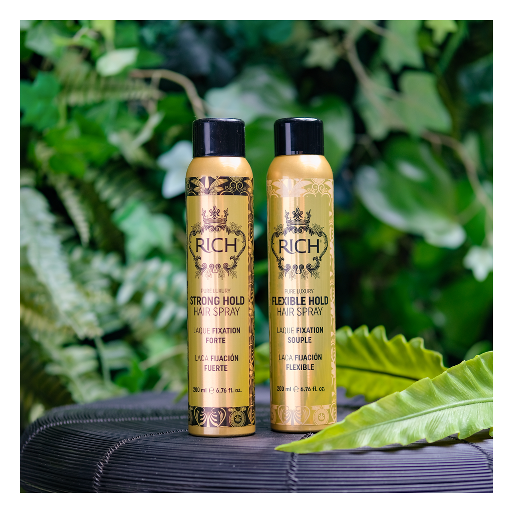 Rich Hair Care -  Flexible hold hair spray - Laque fixation souple - 200 ML RICH HAIR CARE