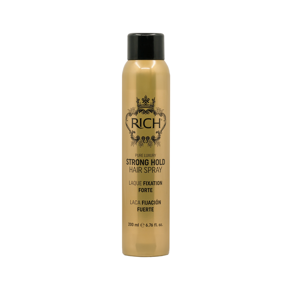 Rich Hair Care - Strong hold hair spray - Laque fixation forte - 200 ML RICH HAIR CARE