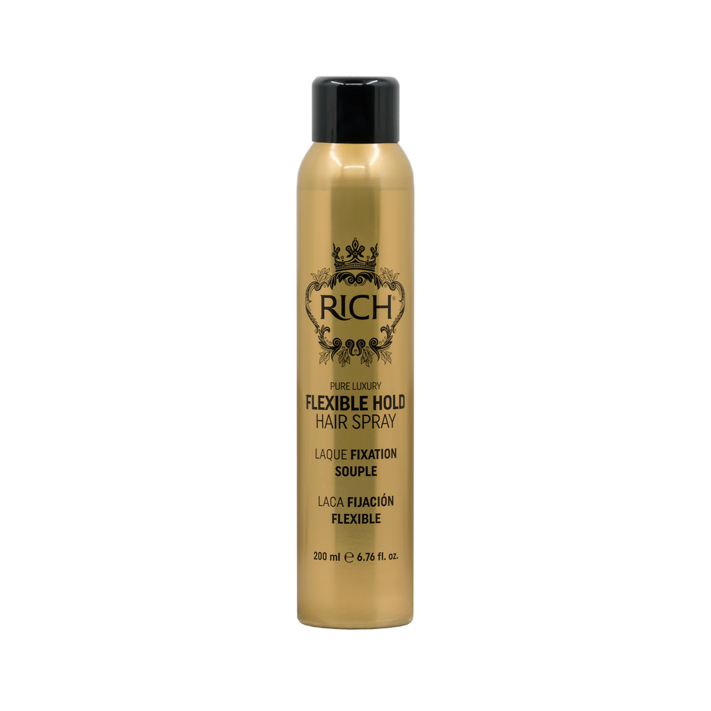 Rich Hair Care -  Flexible hold hair spray - Laque fixation souple - 200 ML RICH HAIR CARE