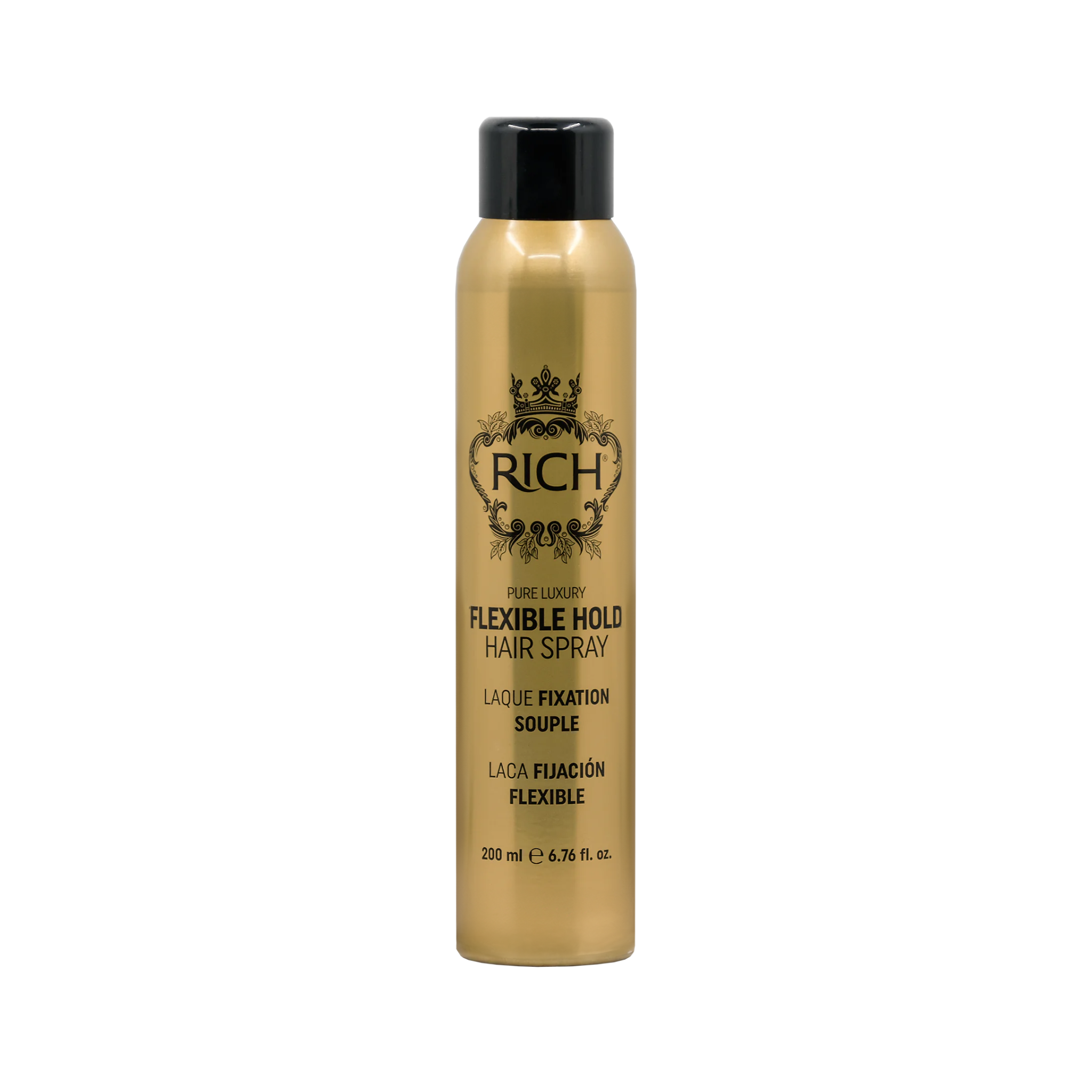 Rich Hair Care -  Flexible hold hair spray - Laque fixation souple - 200 ML RICH HAIR CARE