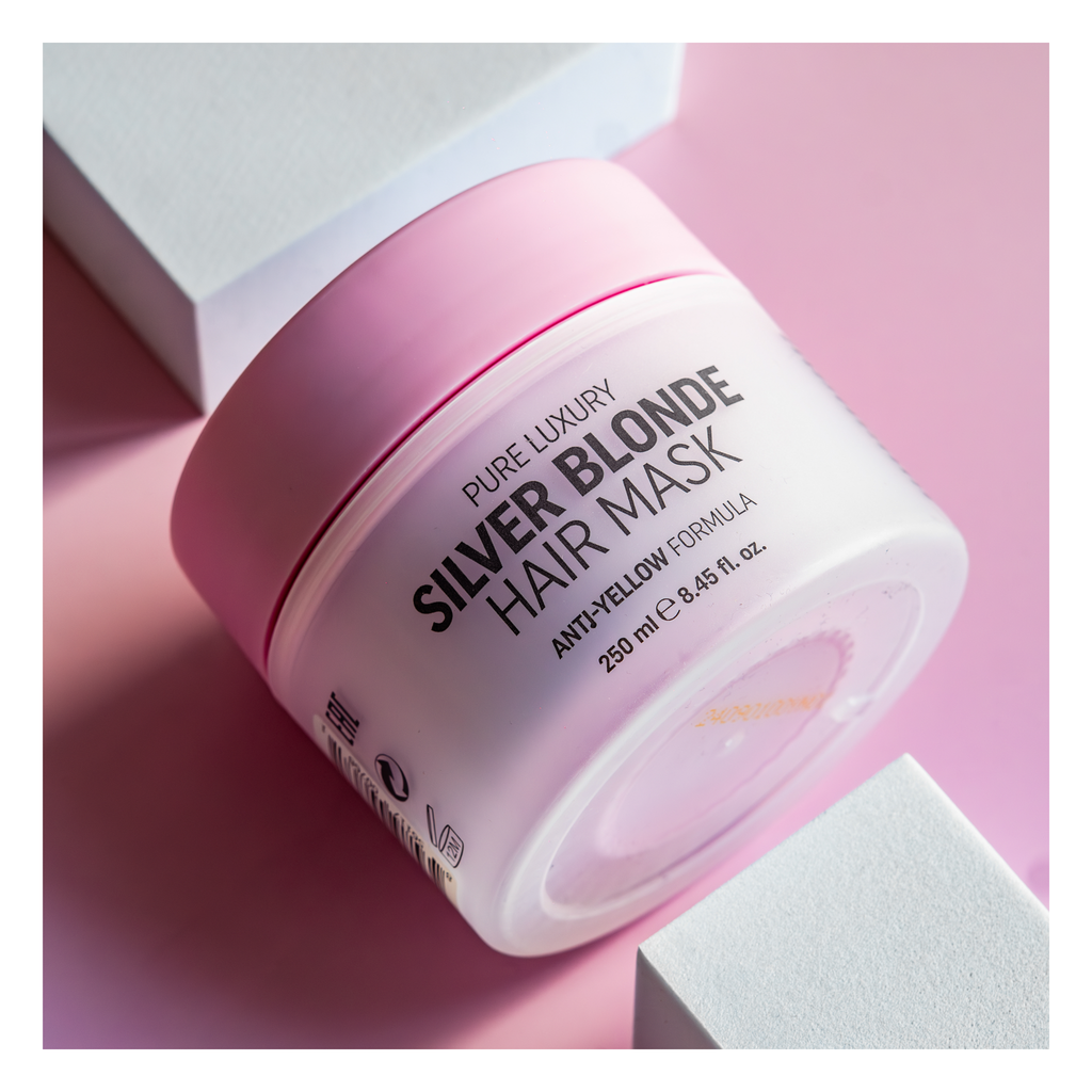 Rich Hair Care - Silver Blonde Hair - Masque silver blonde - Formule anti jaunissement - 250 ML RICH HAIR CARE