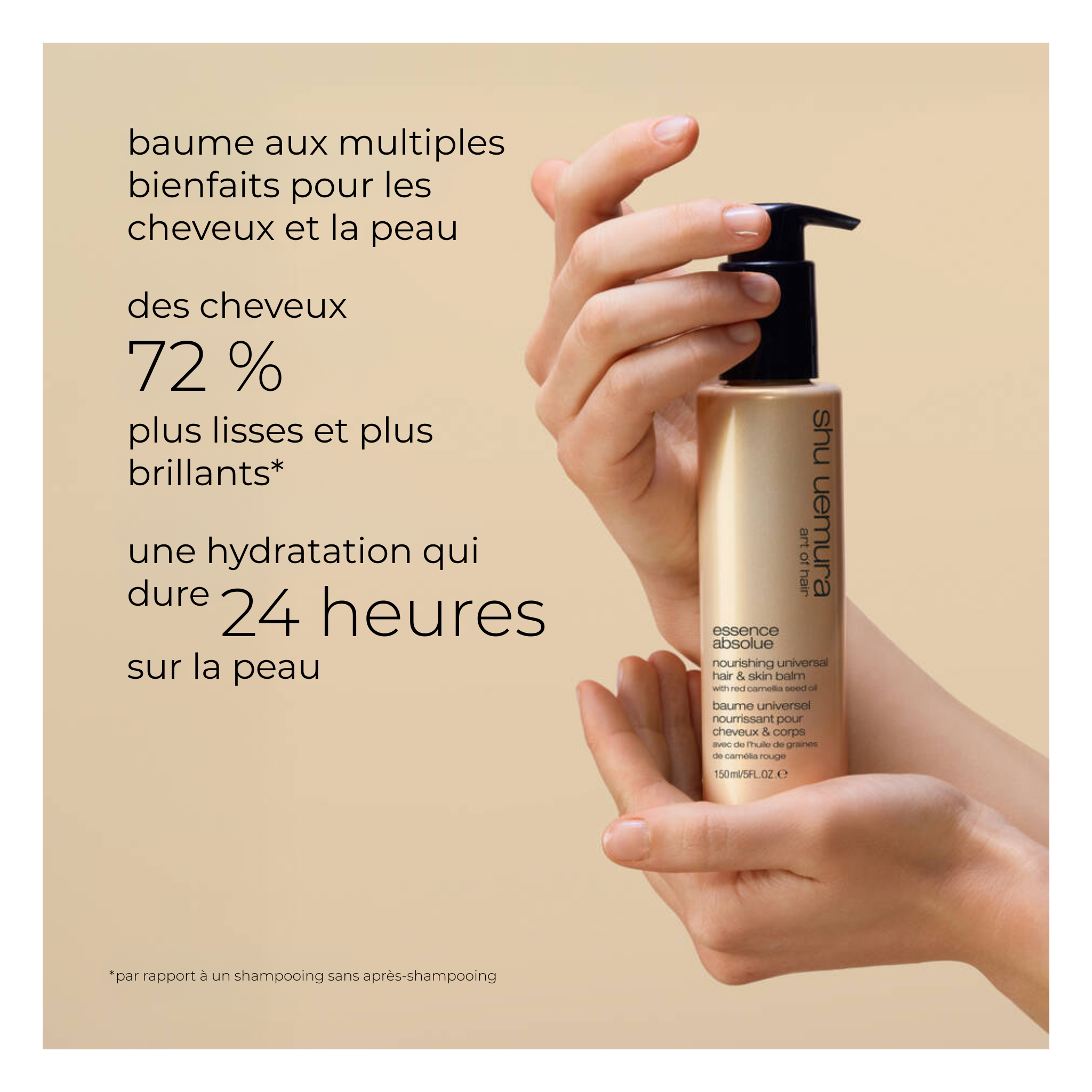 Shu Uemura - Essence Absolue - Baume universel corps et cheveux - 150 ML