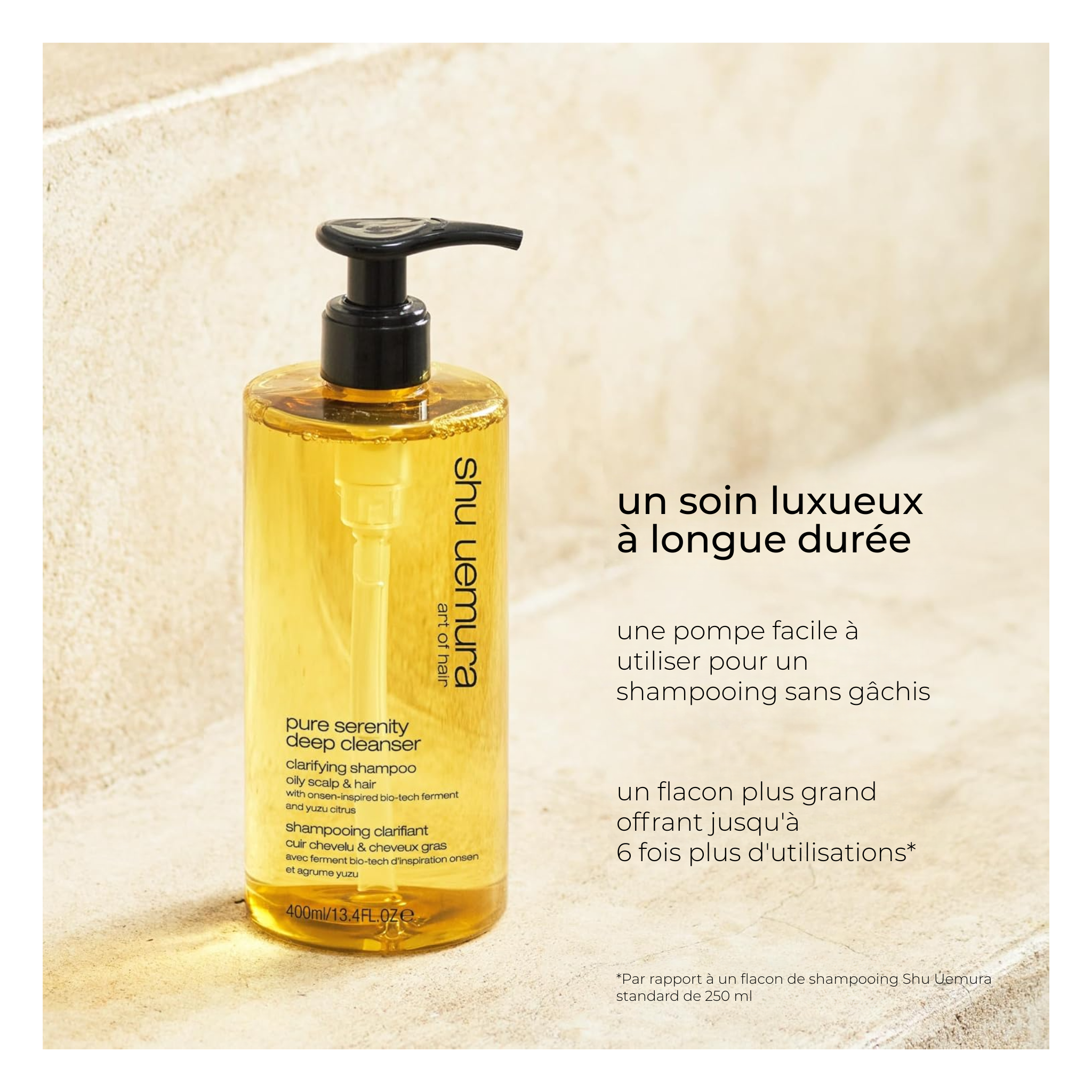 Shu Uemura - Pure serenity - Shampoing - 400 ML