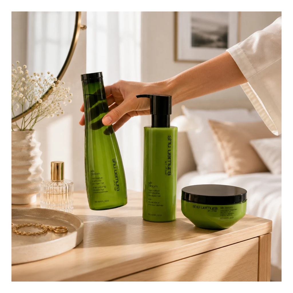 Shu Uemura - Trio Silk bloom - Routine
