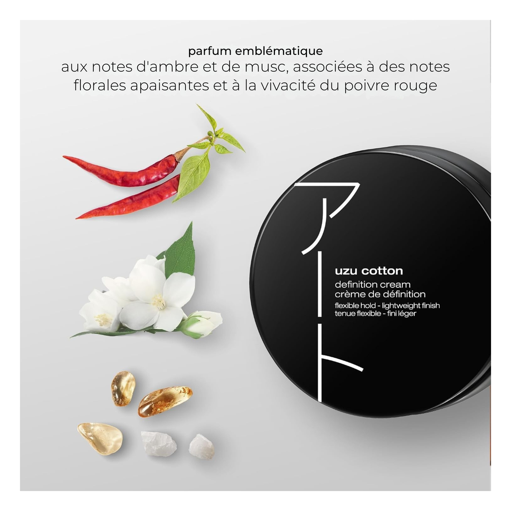 Shu Uemura - Styling Uzu Cotton - Crème pour cheveux bouclés - 75 ML