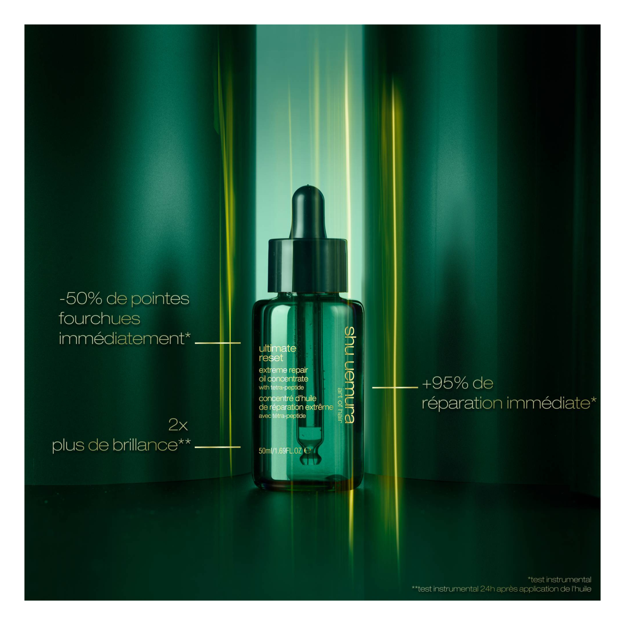Shu Uemura - Ultimate Reset - Concentré d'huile réparation extrême - 50 ML