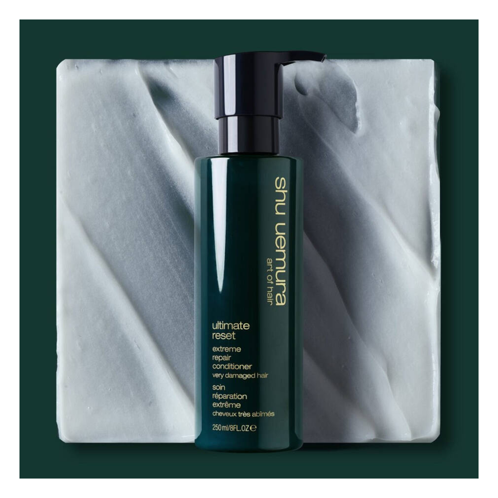 Shu Uemura - Trio Ultimate Reset - Routine soin intensif cheveux abimés