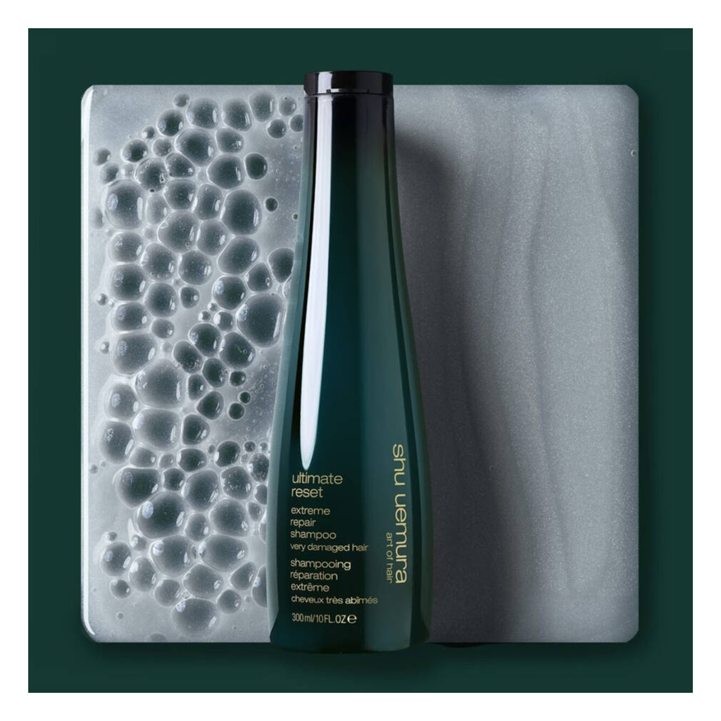 Shu Uemura - Trio Ultimate Reset - Routine soin intensif cheveux abimés