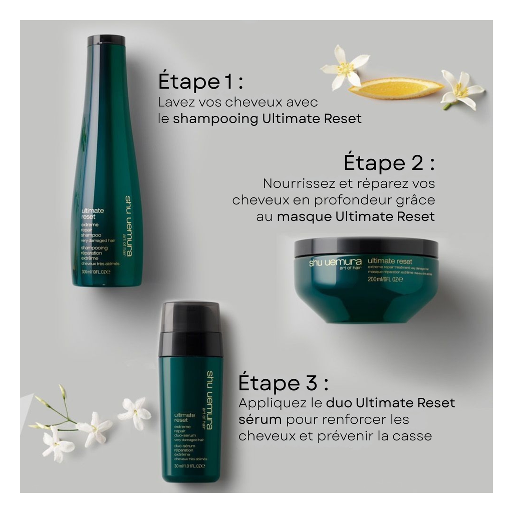 Shu Uemura - Ultimate Reset - Shampoing purifiant au riz du Japon - 300 ML