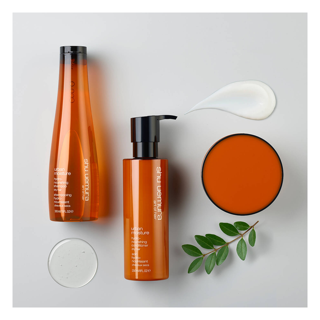 Shu Uemura - Trio Urban Moisture - Routine pour cheveux secs