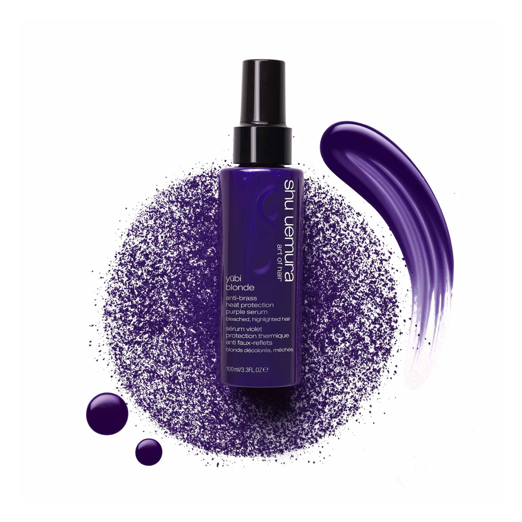Shu Uemura - Yūbi Blonde - Sérum protection thermique et anti reflets jaunes - 100 ML