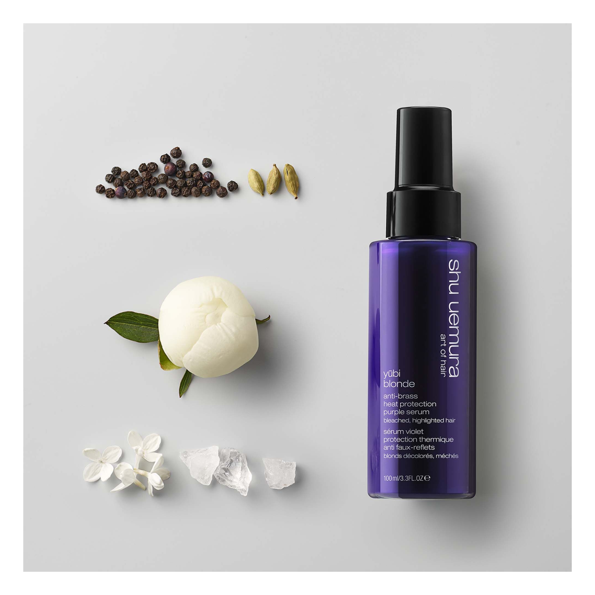 Shu Uemura - Yūbi Blonde - Sérum protection thermique et anti reflets jaunes - 100 ML