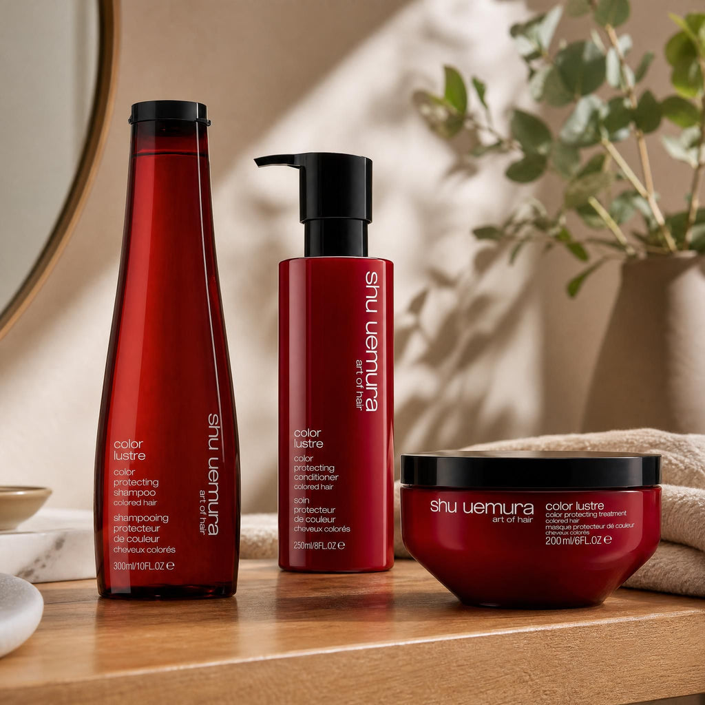 Shu Uemura - Trio Color Lustre - Routine pour cheveux colorés