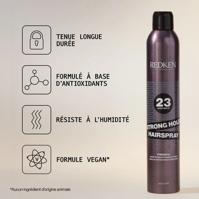 Redken - Strong Hold Hairspray - Spray de finition tenue super forte - 23 - 400ML REDKEN